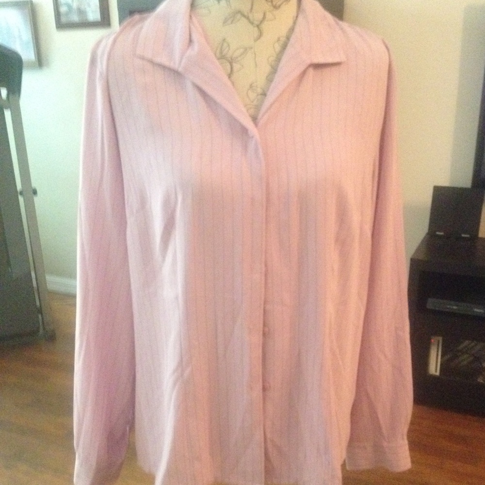 Covington XL 18 lavender & gray top